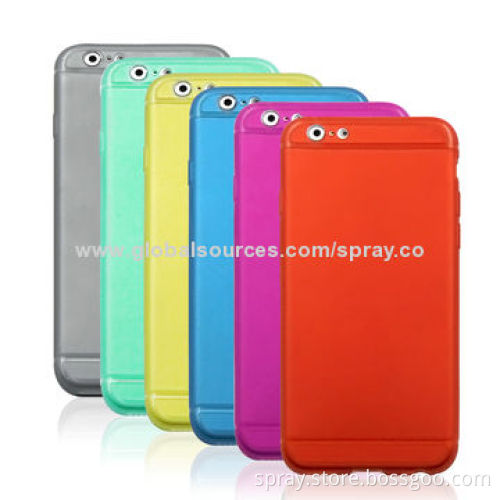 Ultra-thin 0.4mm Matte Soft TPU Cases for New iPhone, Various Colors Available